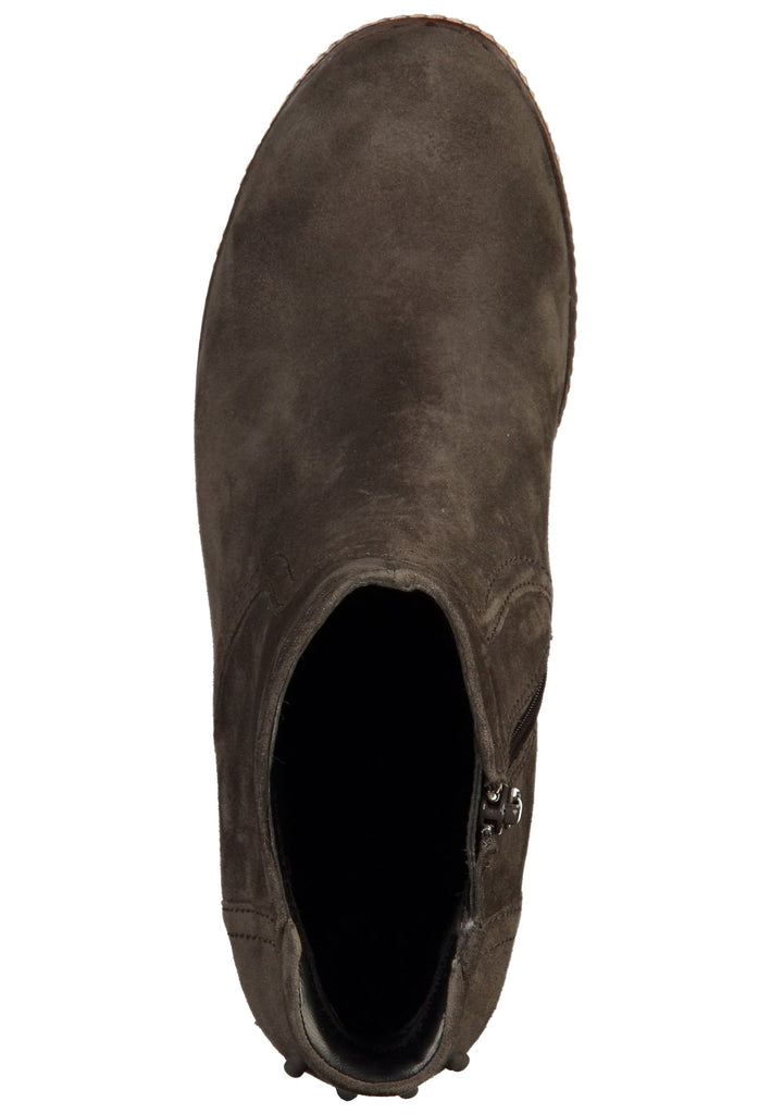 Gabor Stiefelette Leder Dunkelgrau - surf4shoes