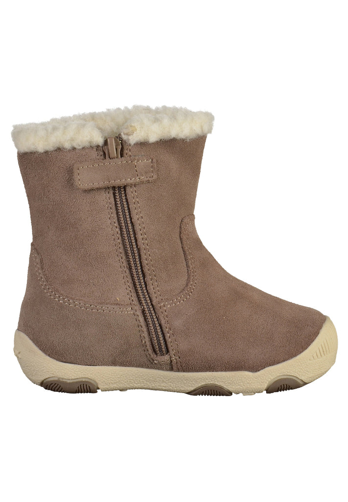 Geox Stiefelette Veloursleder Smoke - surf4shoes