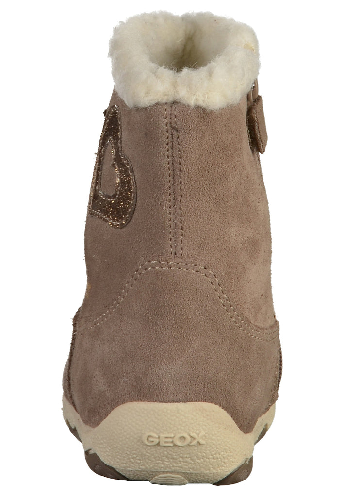 Geox Stiefelette Veloursleder Smoke - surf4shoes