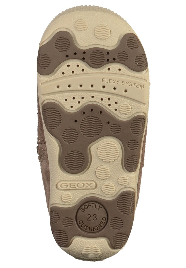 Geox Stiefelette Veloursleder Smoke - surf4shoes