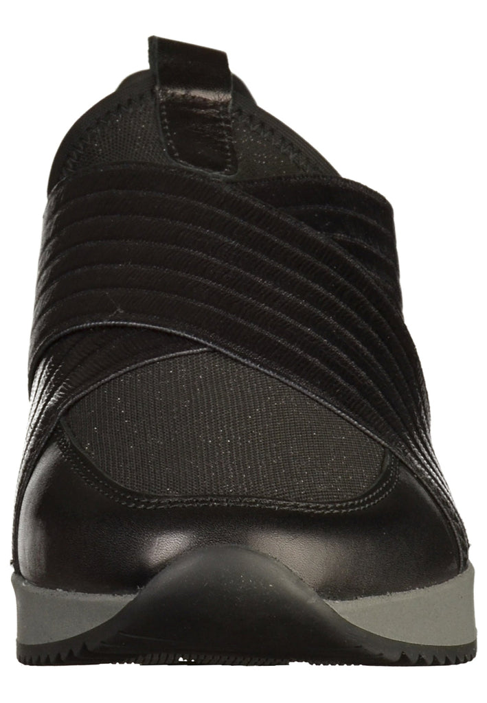 Gabor Slipper Leder Schwarz - surf4shoes