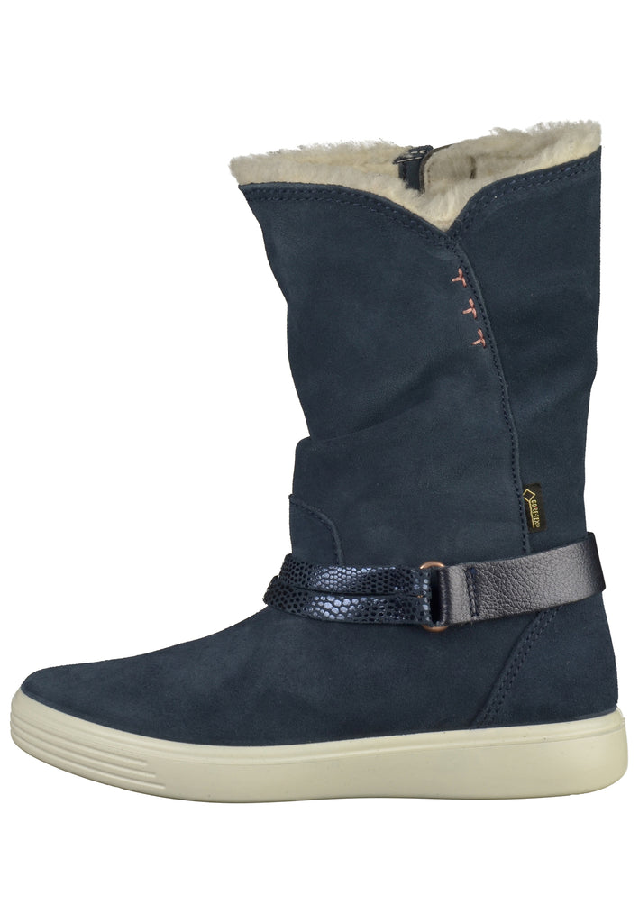 ecco Stiefel Leder Marine - surf4shoes
