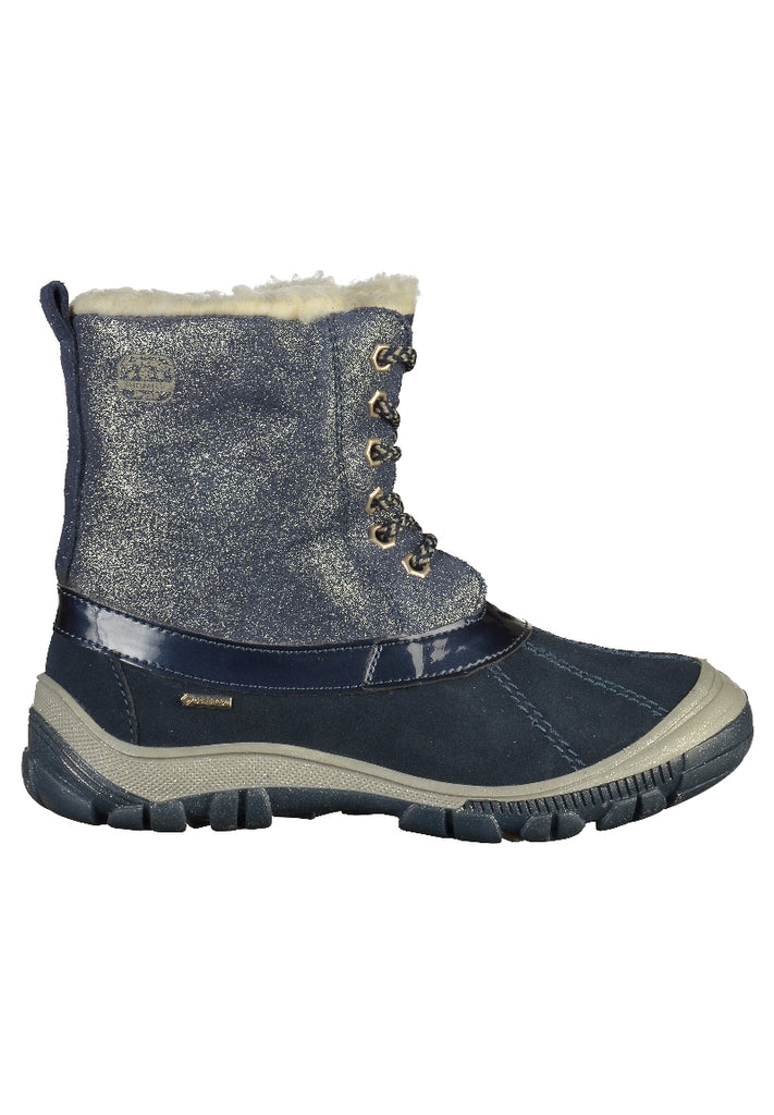 Primigi Stiefelette Veloursleder/Textil Navy - surf4shoes