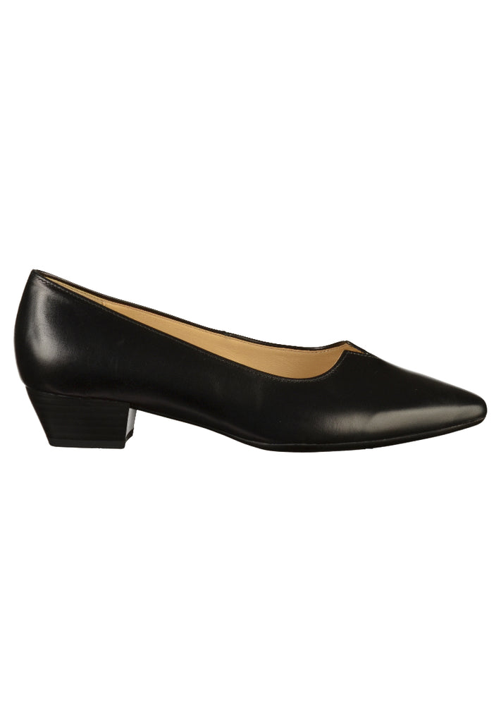 Gabor Pumps Glattleder Schwarz - surf4shoes