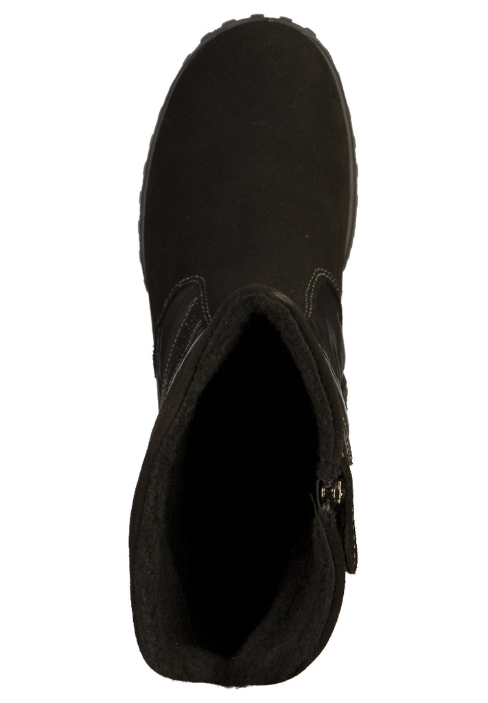 Primigi Stiefel Leder/Textil Schwarz - surf4shoes