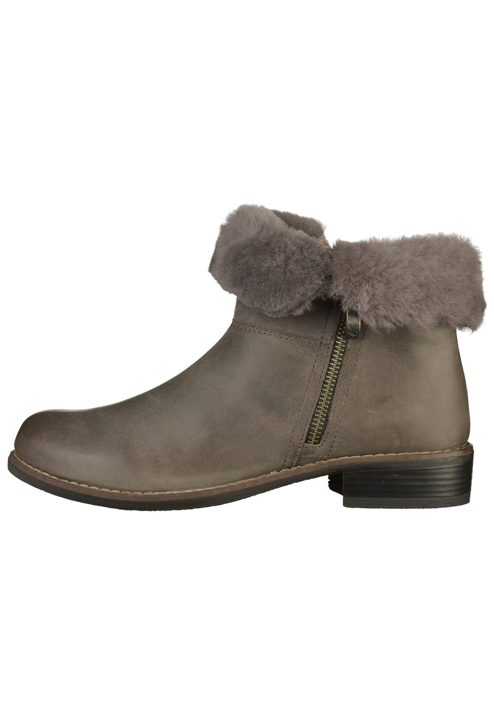 Caprice Stiefelette Leder Anthrazit - surf4shoes