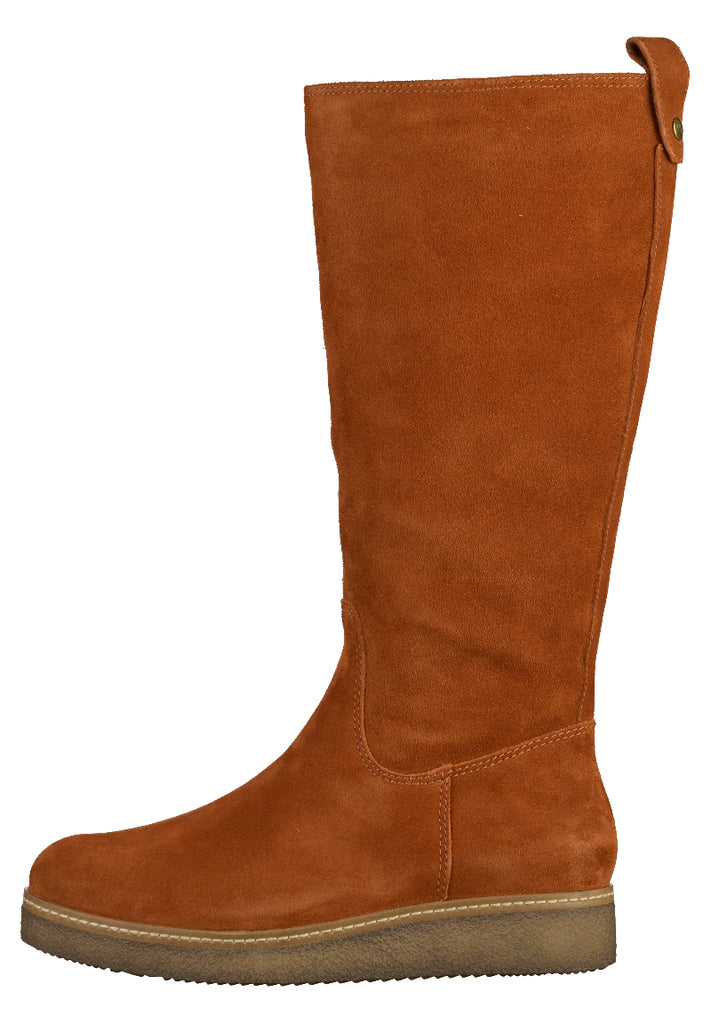 Caprice Stiefel Leder Cognac - surf4shoes