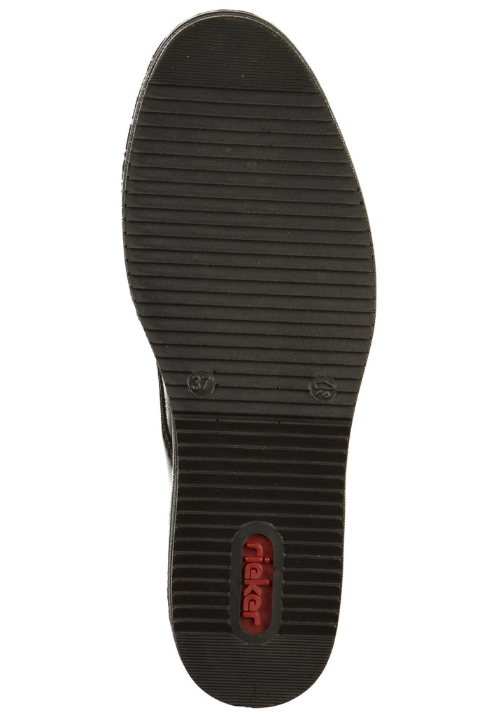 Rieker Stiefelette Lederimitat Grau - surf4shoes