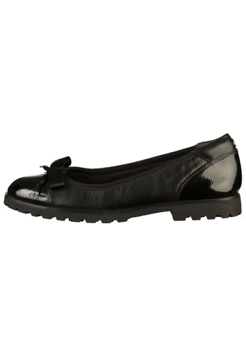 Tamaris Ballerinas Leder Schwarz - surf4shoes