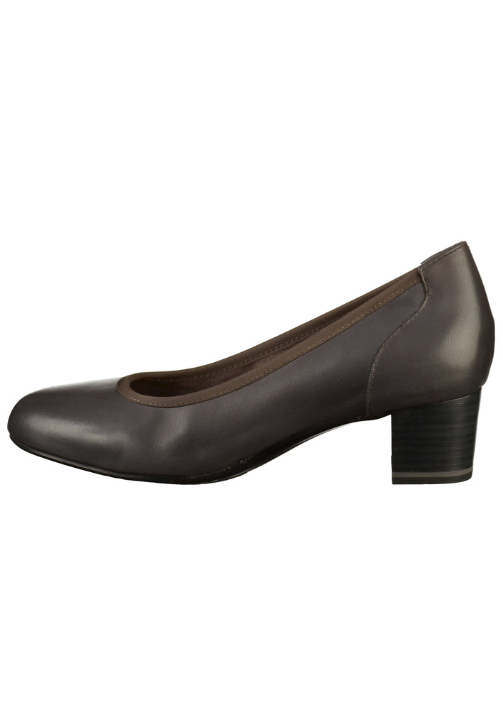 Tamaris Pumps Leder Grau - surf4shoes