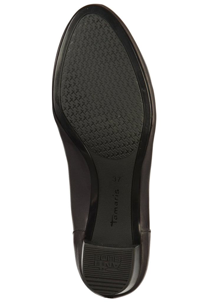 Tamaris Pumps Leder Grau - surf4shoes