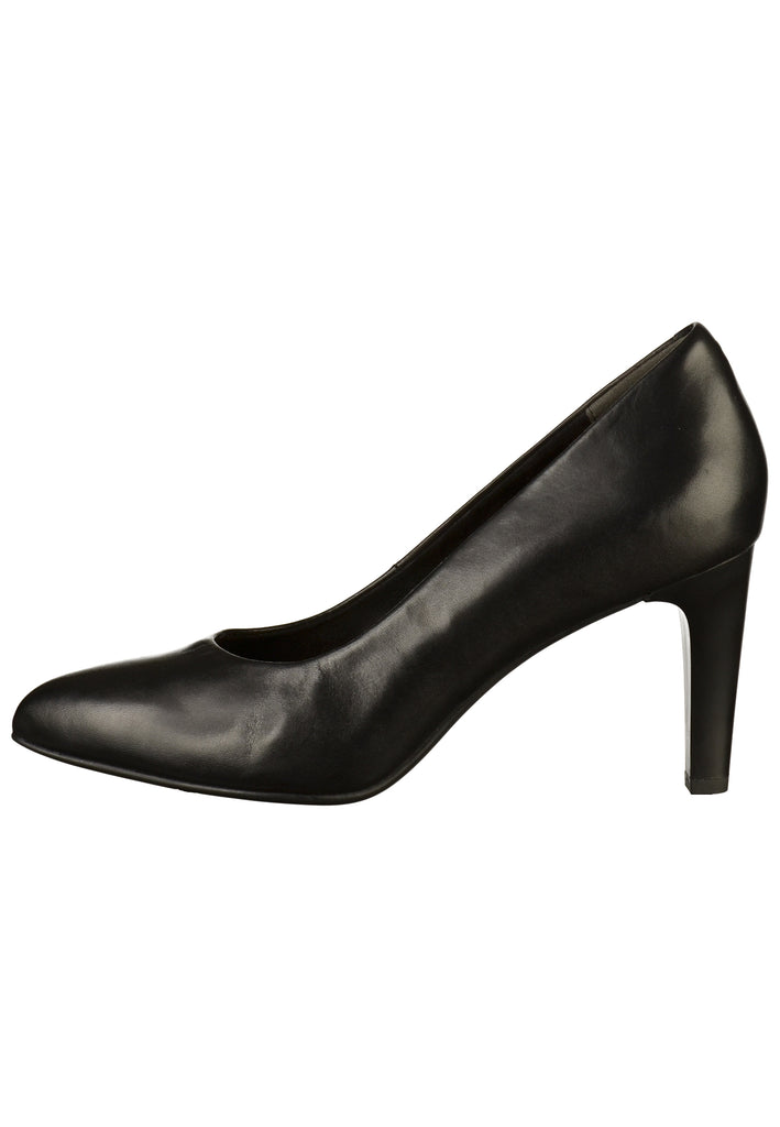 Tamaris Pumps Leder Schwarz - surf4shoes