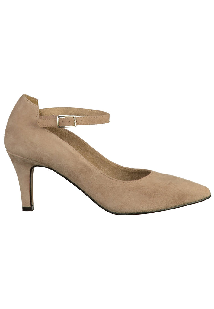 Tamaris Pumps Leder Taupe - surf4shoes