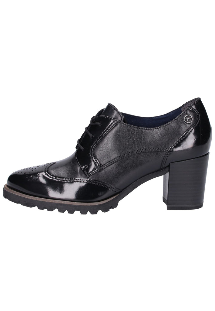 Tamaris Pumps Leder Schwarz - surf4shoes