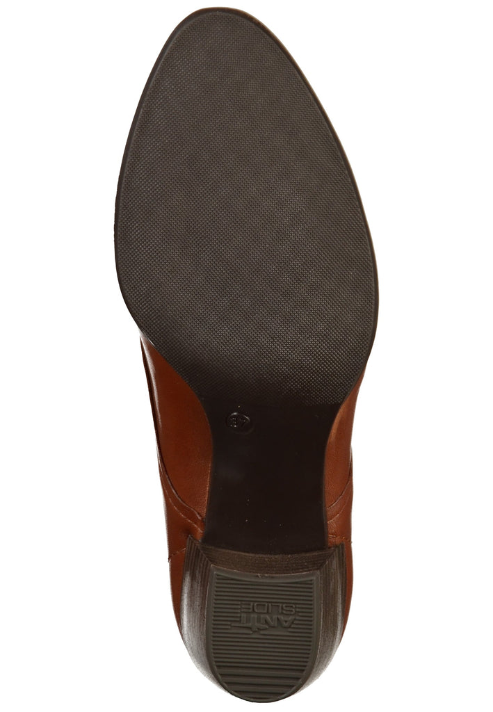 Tamaris Halbschuhe Leder Braun - surf4shoes