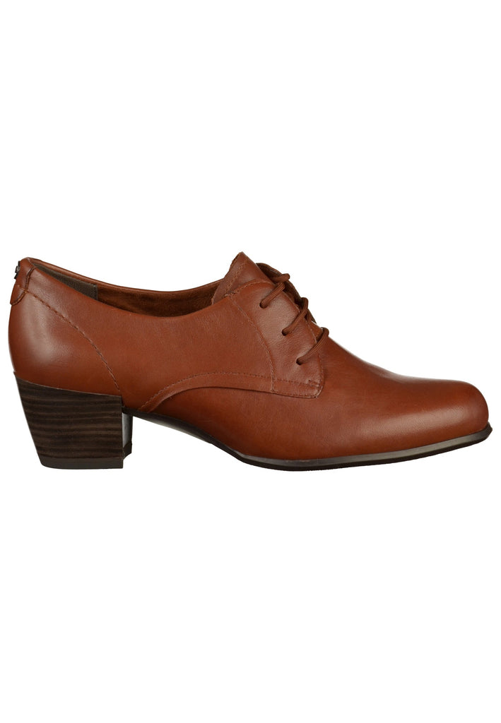 Tamaris Halbschuhe Leder Braun - surf4shoes