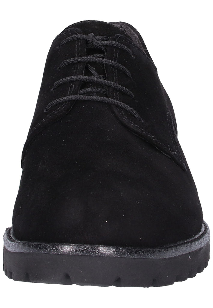 Tamaris Halbschuhe Lederimitat Schwarz - surf4shoes