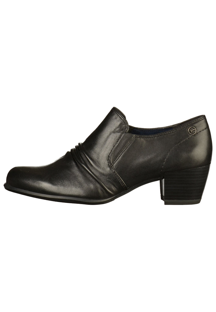 Tamaris Pumps Leder Schwarz - surf4shoes