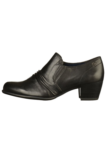 Tamaris Pumps Leder Schwarz - surf4shoes