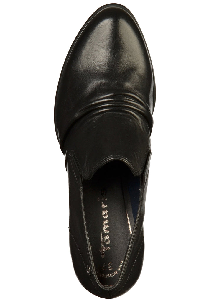 Tamaris Pumps Leder Schwarz - surf4shoes