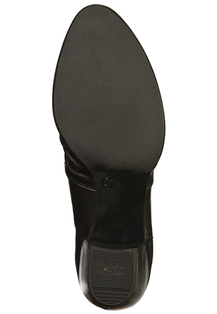 Tamaris Pumps Leder Schwarz - surf4shoes