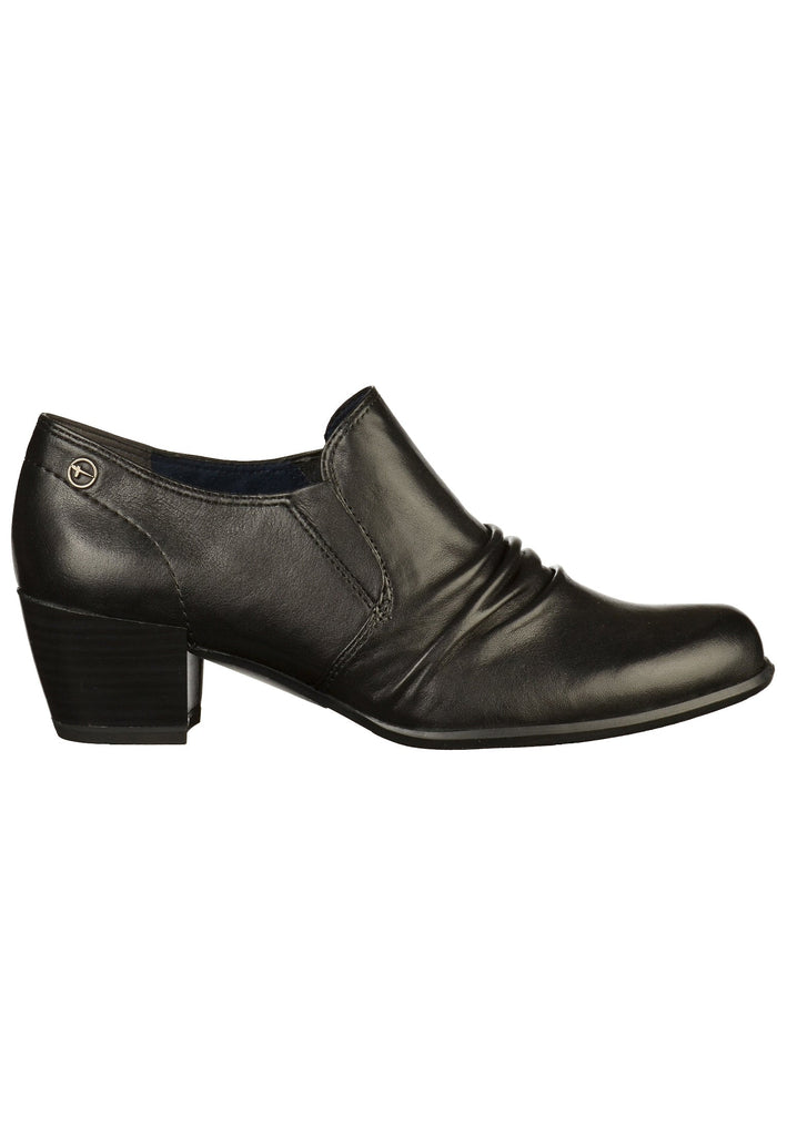 Tamaris Pumps Leder Schwarz - surf4shoes
