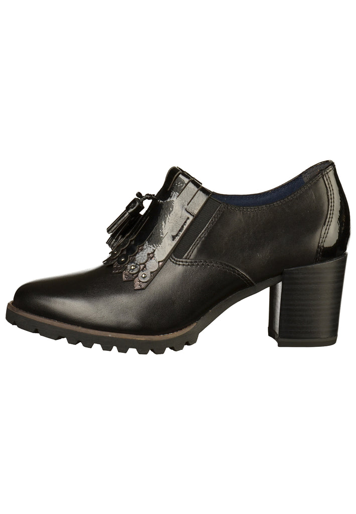 Tamaris Pumps Leder Schwarz - surf4shoes