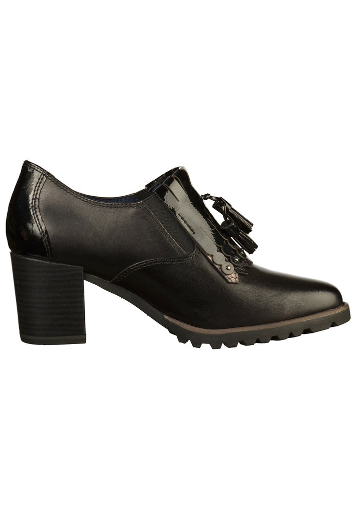 Tamaris Pumps Leder Schwarz - surf4shoes