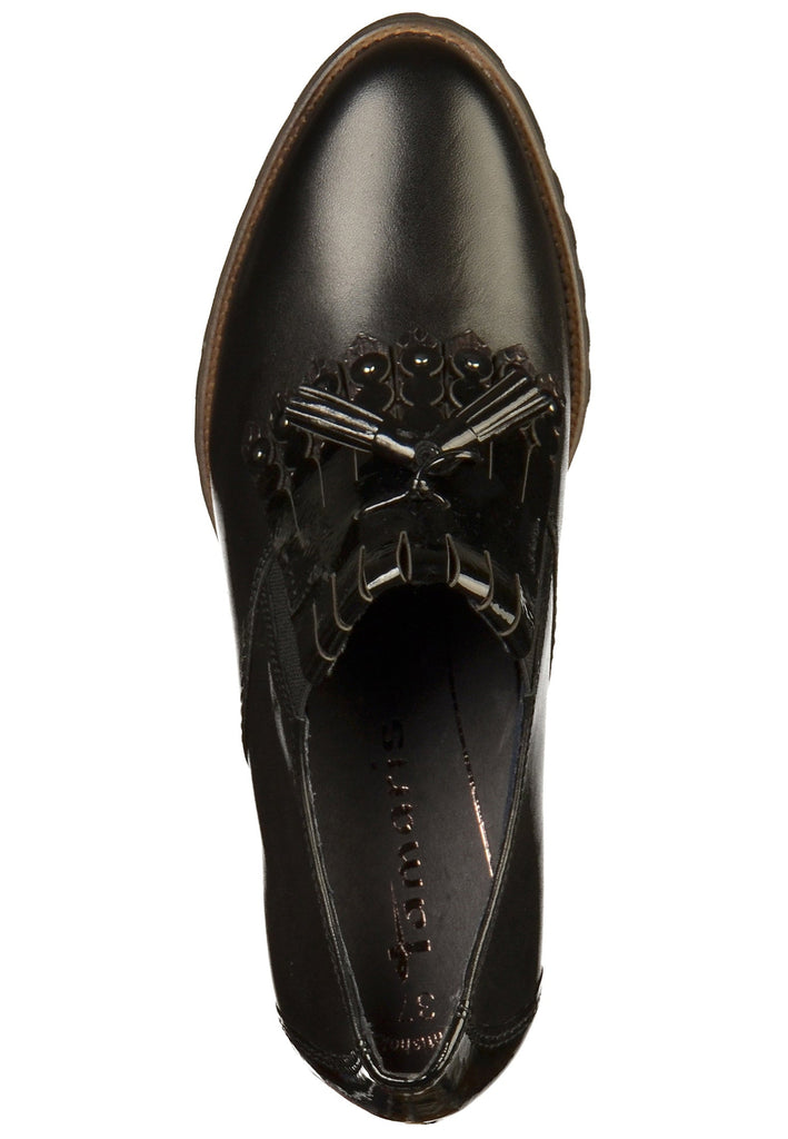 Tamaris Pumps Leder Schwarz - surf4shoes