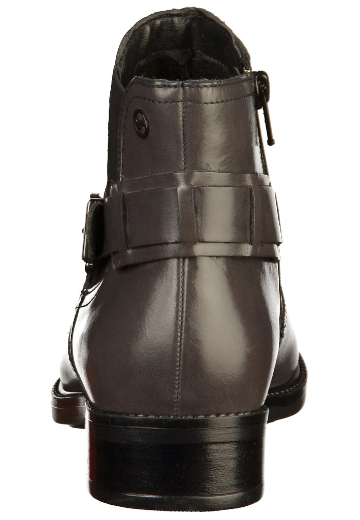 Tamaris Stiefelette Leder Anthrazit - surf4shoes