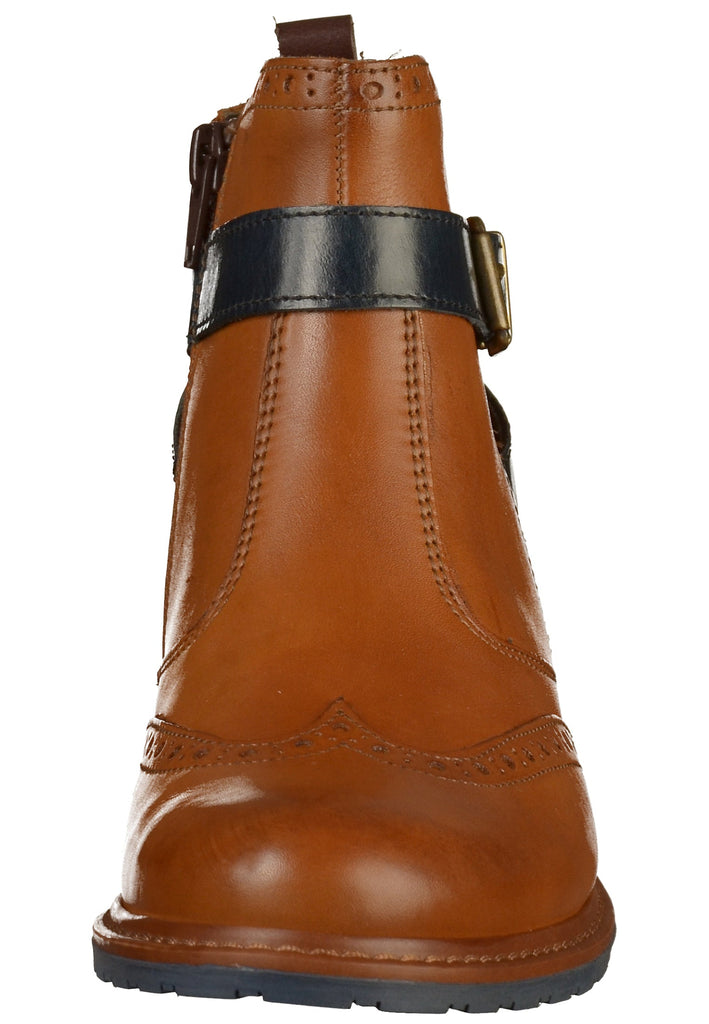 Tamaris Stiefelette Leder Braun - surf4shoes