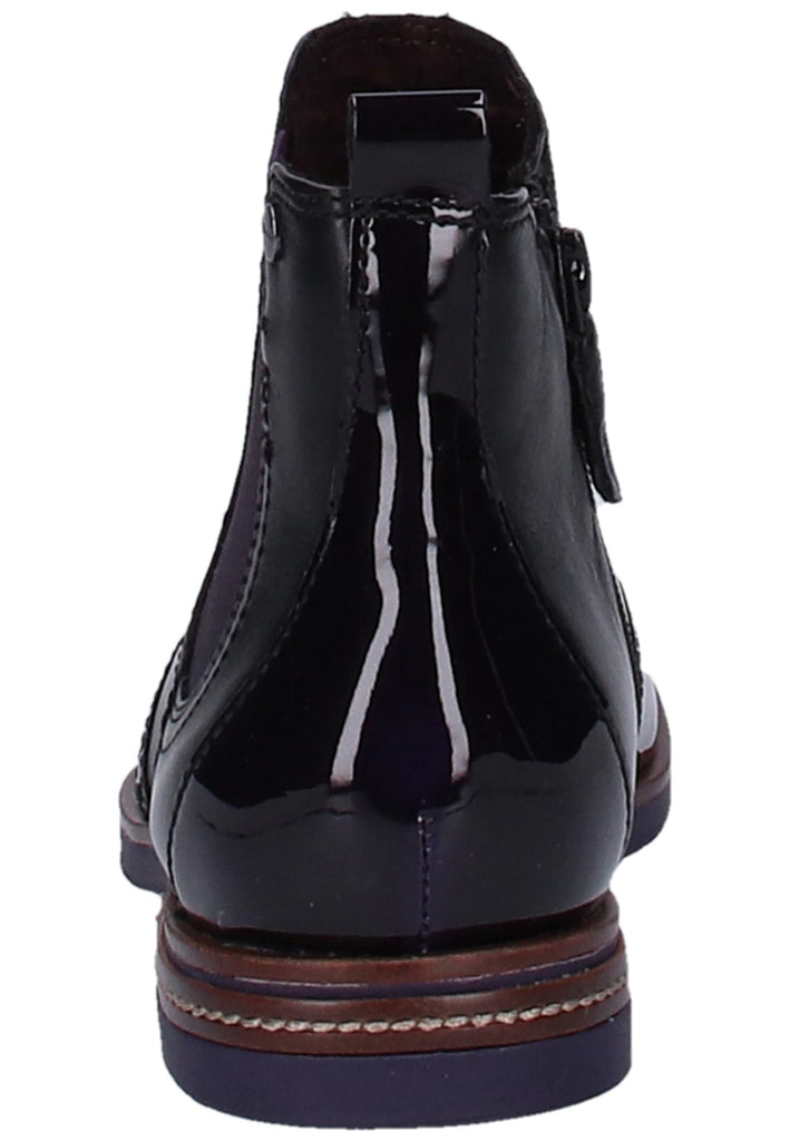 Tamaris Stiefelette Leder Schwarz - surf4shoes