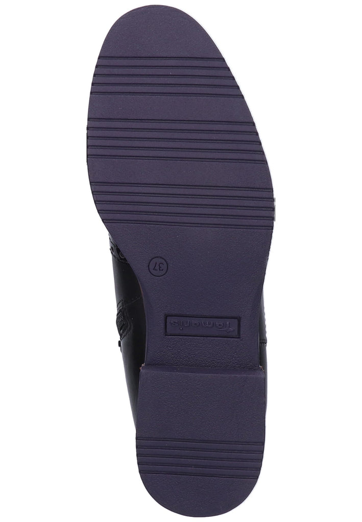 Tamaris Stiefelette Leder Schwarz - surf4shoes