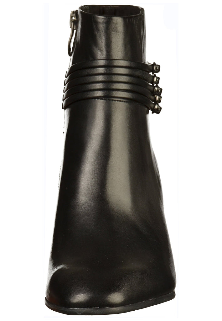 Tamaris Stiefelette Leder Schwarz - surf4shoes