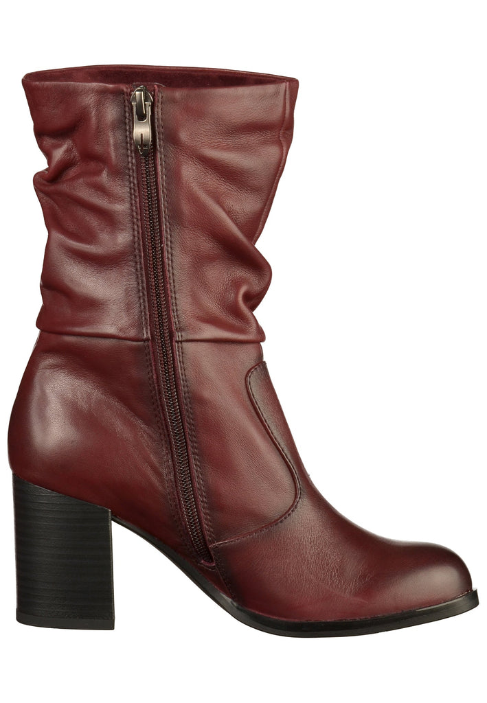 Tamaris Stiefel Leder Bordeaux - surf4shoes