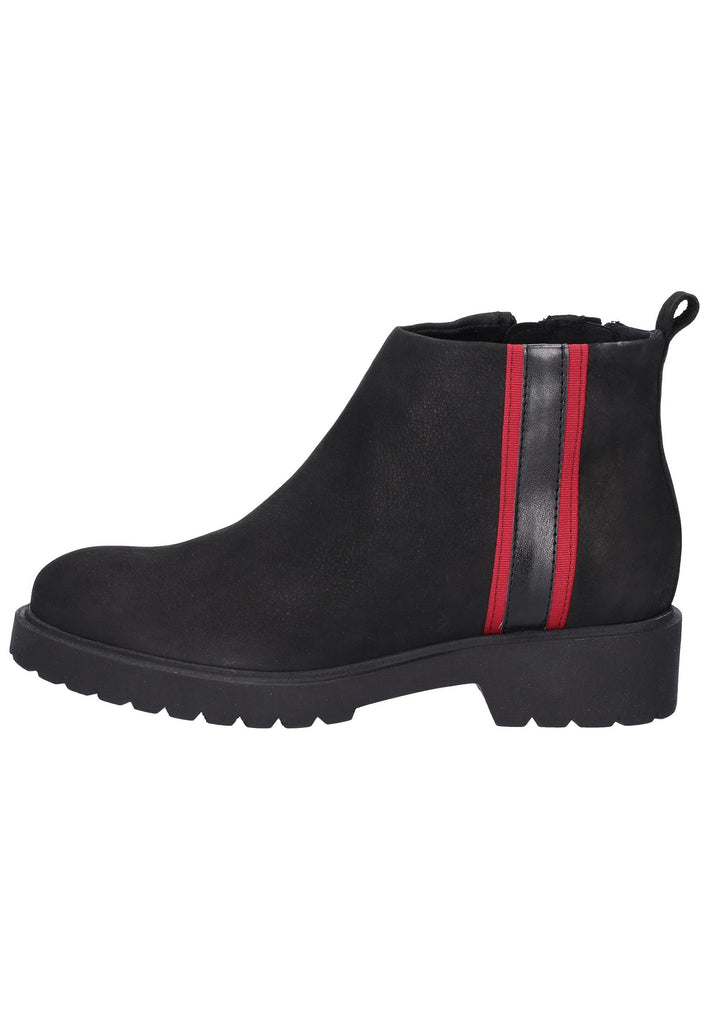 Tamaris Stiefelette Leder/Textil Schwarz - surf4shoes