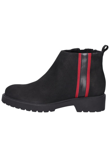 Tamaris Stiefelette Leder/Textil Schwarz - surf4shoes