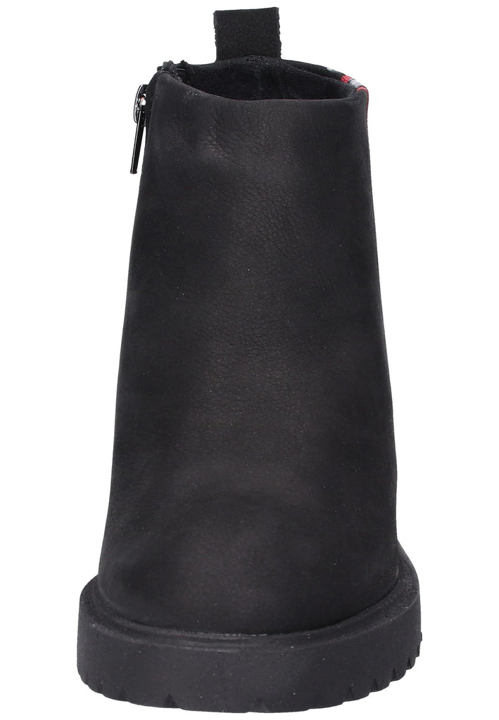 Tamaris Stiefelette Leder/Textil Schwarz - surf4shoes