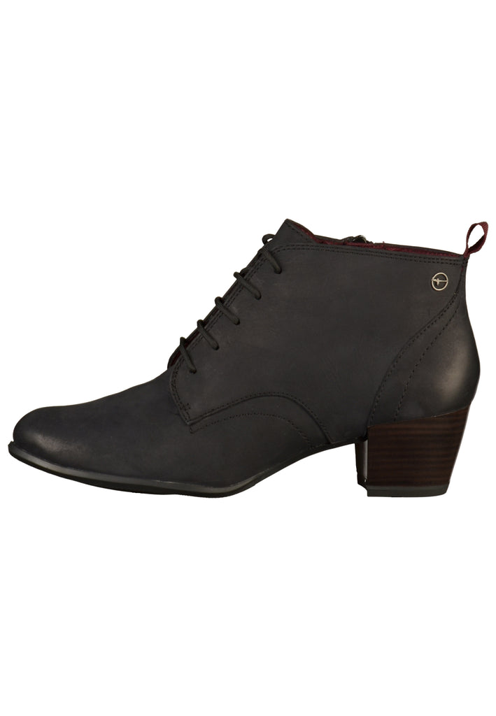 Tamaris Stiefelette Leder Blau - surf4shoes