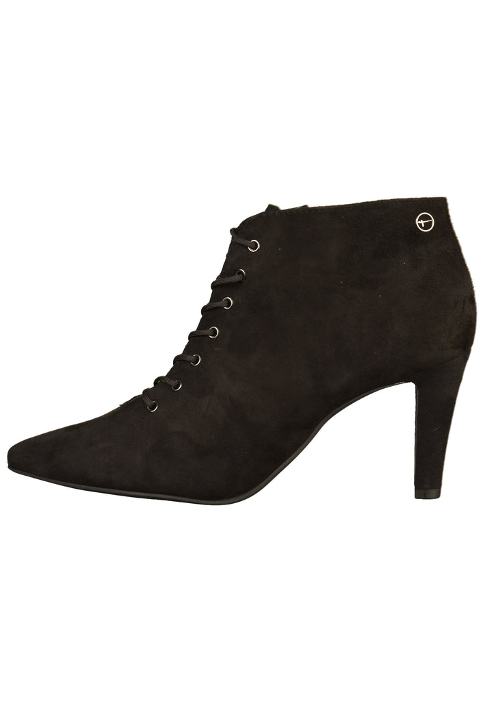 Tamaris Stiefelette Leder/Textil Schwarz - surf4shoes