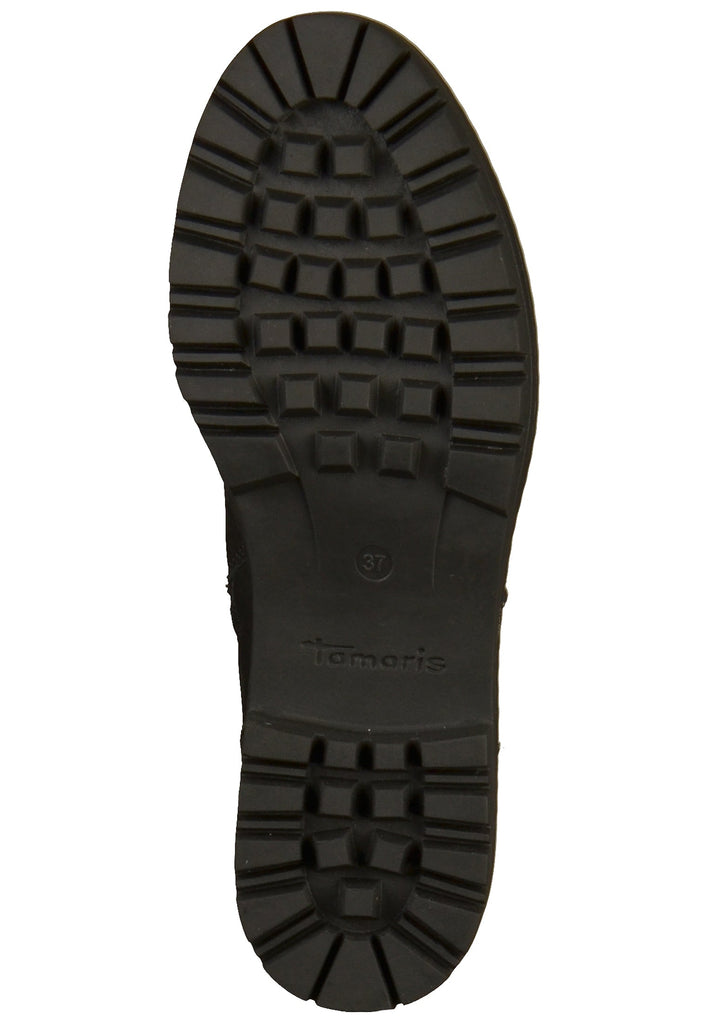 Tamaris Stiefelette Leder Schwarz - surf4shoes