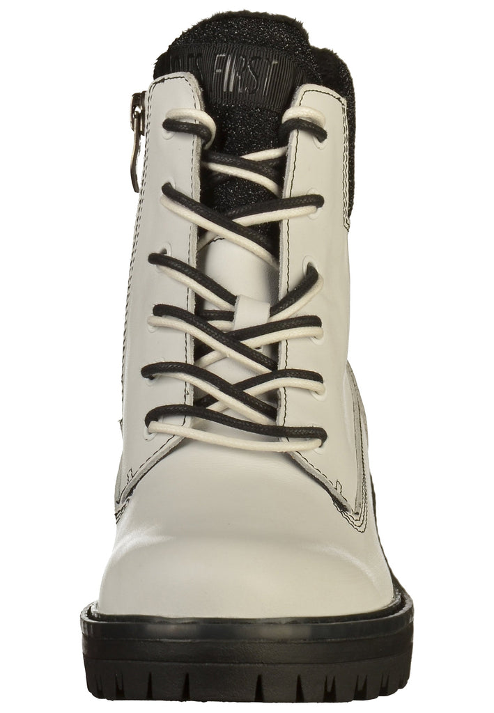 Tamaris Stiefelette Leder Weiß - surf4shoes