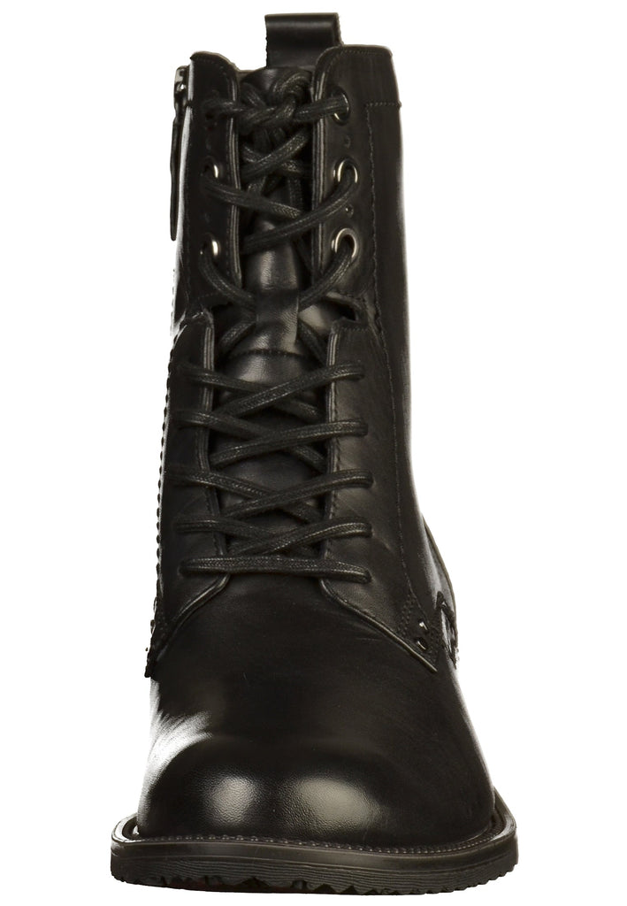 Tamaris Stiefelette Leder Schwarz - surf4shoes