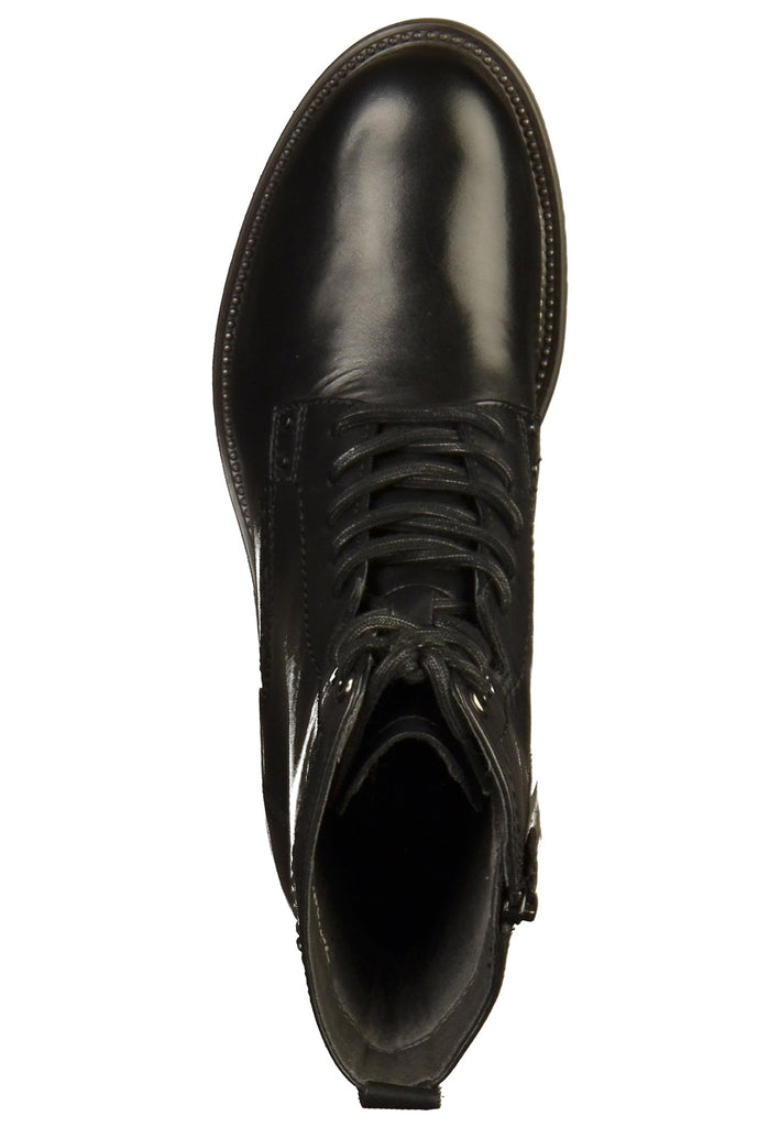 Tamaris Stiefelette Leder Schwarz - surf4shoes