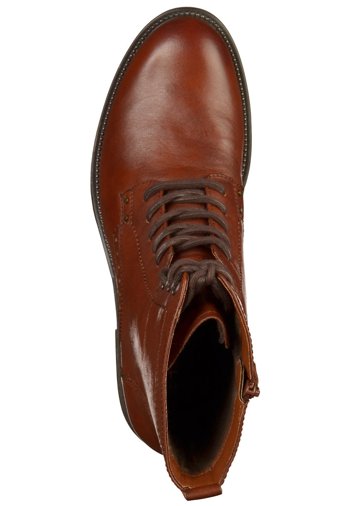 Tamaris Stiefelette Leder Cognac - surf4shoes