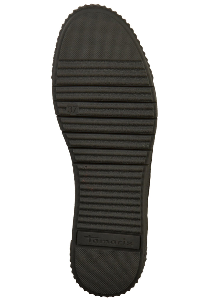 Tamaris Stiefelette Leder/Textil Schwarz - surf4shoes