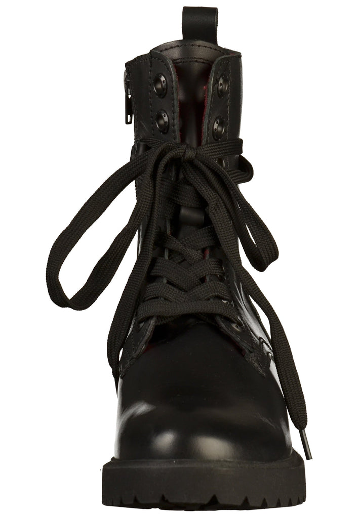 Tamaris Stiefelette Leder Schwarz - surf4shoes