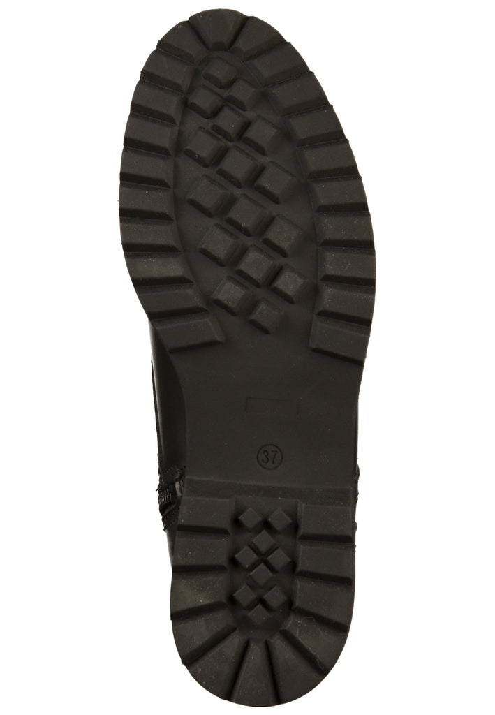 Tamaris Stiefelette Leder Schwarz - surf4shoes