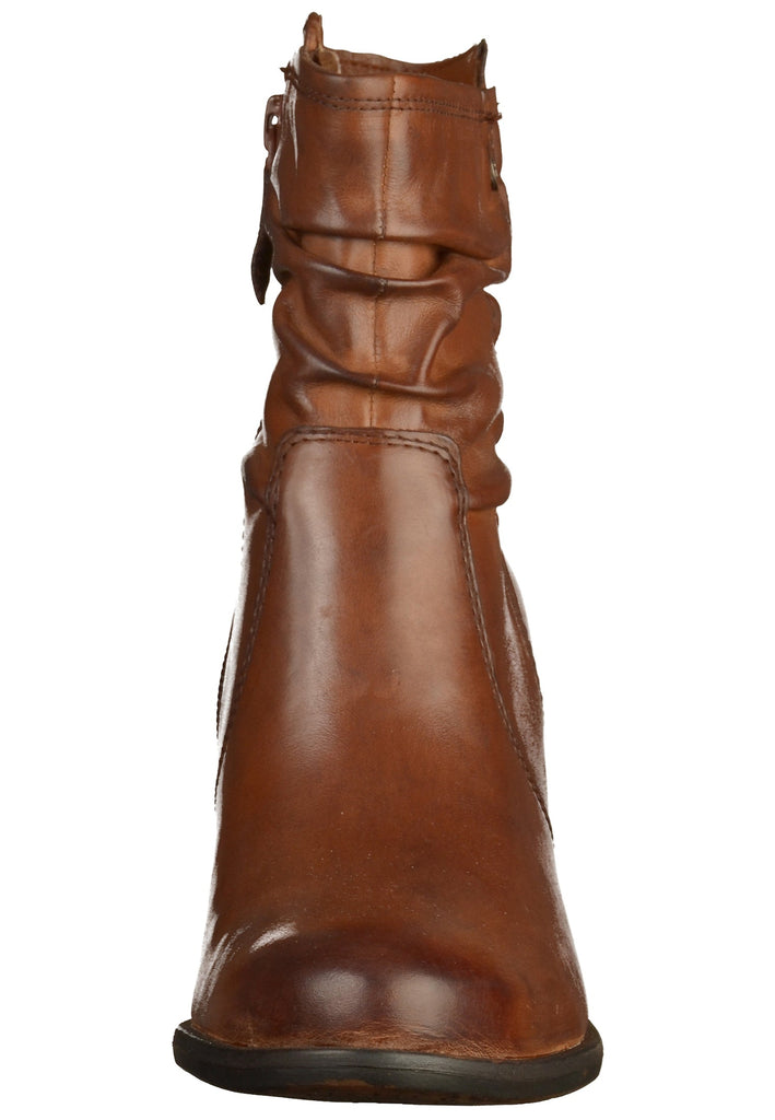 Tamaris Stiefelette Leder Nussbraun - surf4shoes