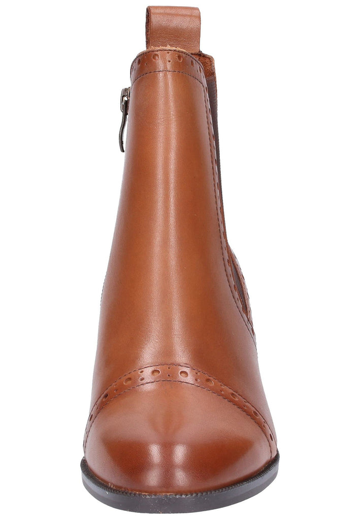 Tamaris Stiefelette Leder Braun - surf4shoes